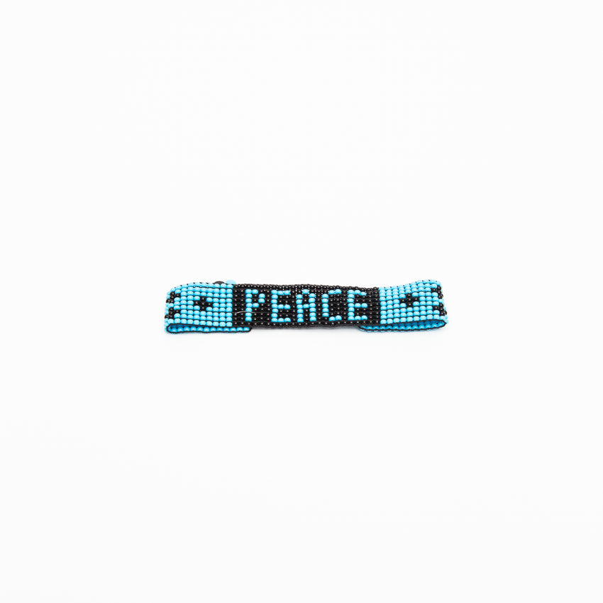 Beaded Peace Bracelet