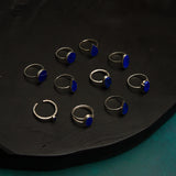 Lapis Lazuli Silver Rings