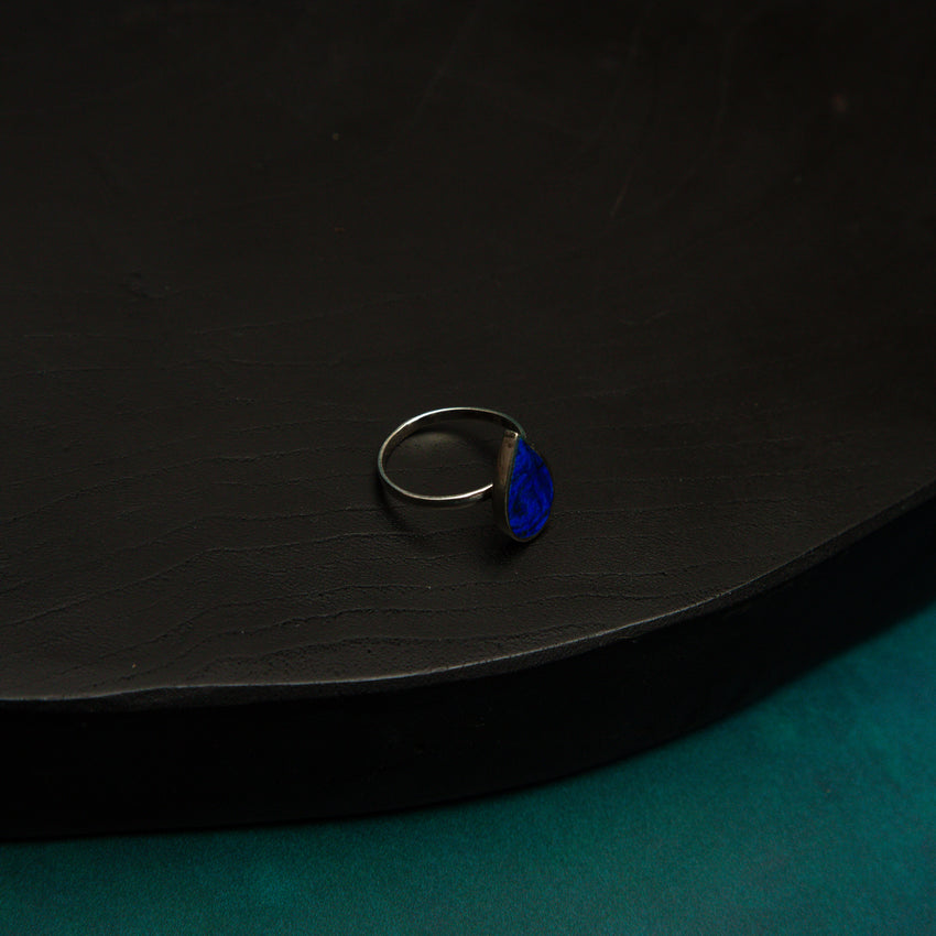 Lapis Lazuli Silver Rings