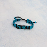 Beaded Peace Bracelet