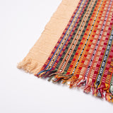 Beige with Neutral Multicolor Accents Guatemalan Table Runner